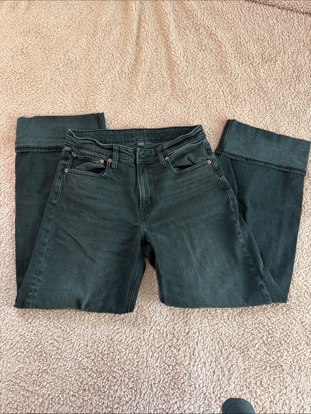 American Eagle Stretch Black Jeans